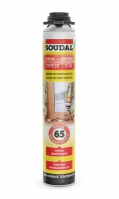 Пена монтажная SOUDAL 820ml пистолетная /зимняя/